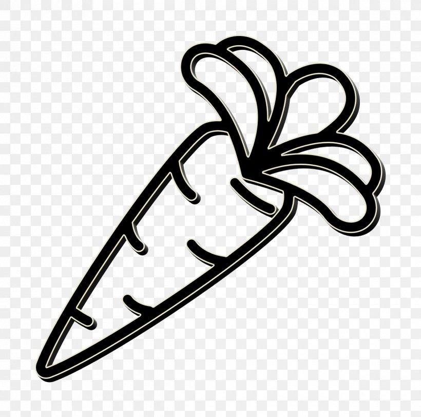 Gastronomy Icon Carrot Icon, PNG, 1240x1228px, Gastronomy Icon, Blackandwhite, Carrot Icon, Coloring Book, Line Art Download Free