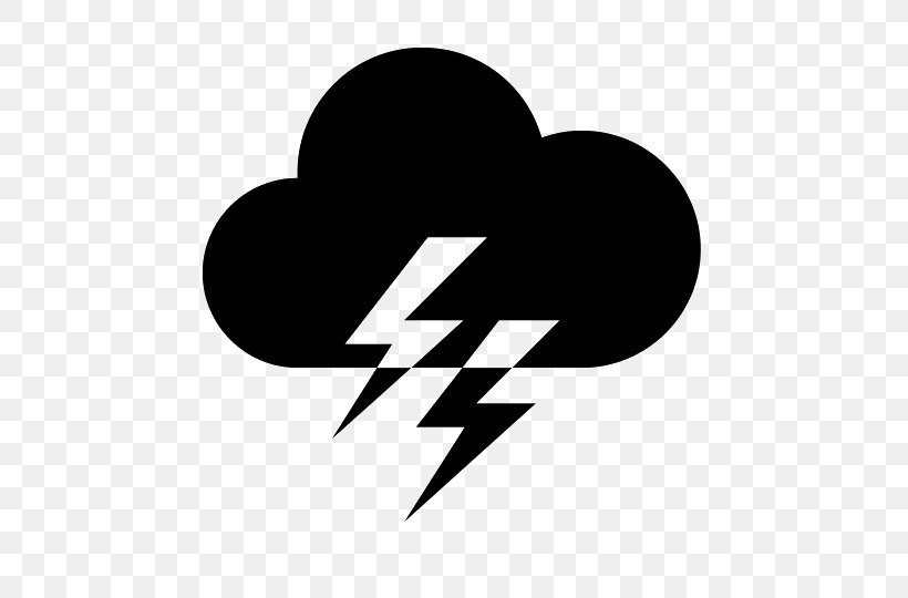 Lightning Cloud Thunder, PNG, 540x540px, Lightning, Black And White, Brand, Cloud, Cloud Computing Download Free
