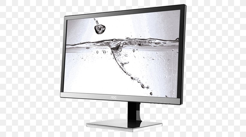 Computer Monitors AOC International 1080p LED-backlit LCD 4K Resolution, PNG, 736x458px, 4k Resolution, Computer Monitors, Aoc International, Computer Monitor, Computer Monitor Accessory Download Free