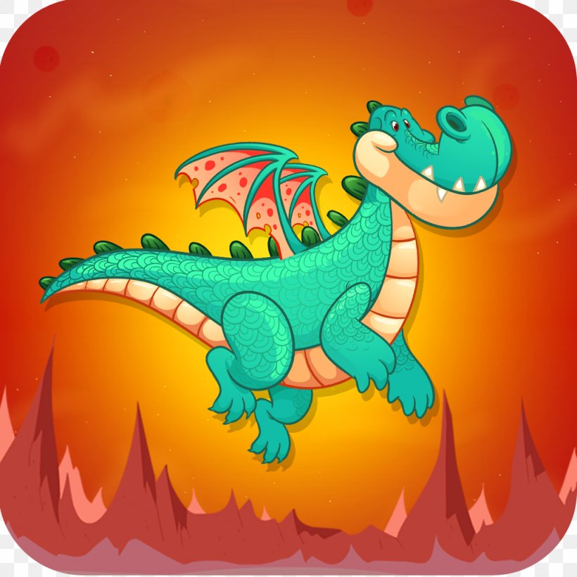Dragon Organism Clip Art, PNG, 1024x1024px, Dragon, Cartoon, Fictional Character, Mythical Creature, Orange Download Free