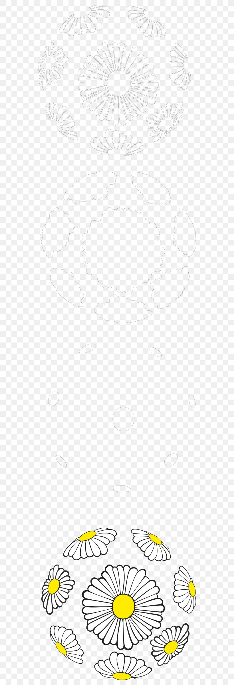 Drawing Line Art Tree White Clip Art, PNG, 589x2400px, Drawing, Area, Artwork, Black And White, Border Download Free