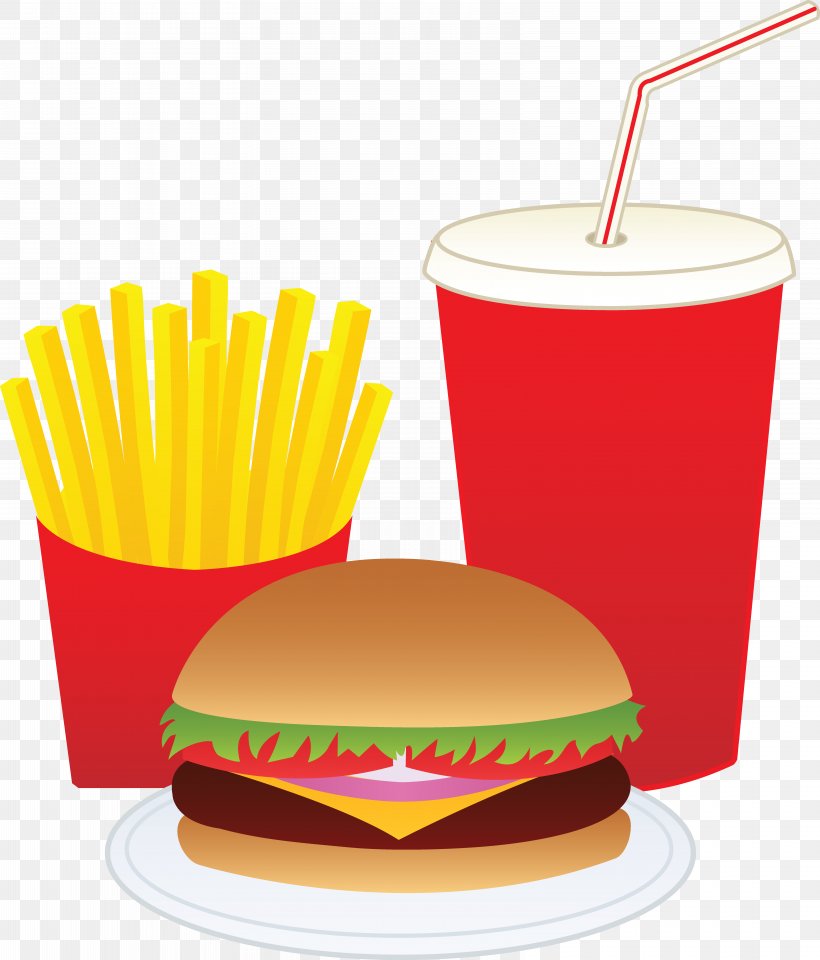 Fizzy Drinks Fish And Chips French Fries Hamburger Fast Food, PNG, 6390x7488px, Fizzy Drinks, Cheeseburger, Drink, Fast Food, Fish And Chips Download Free