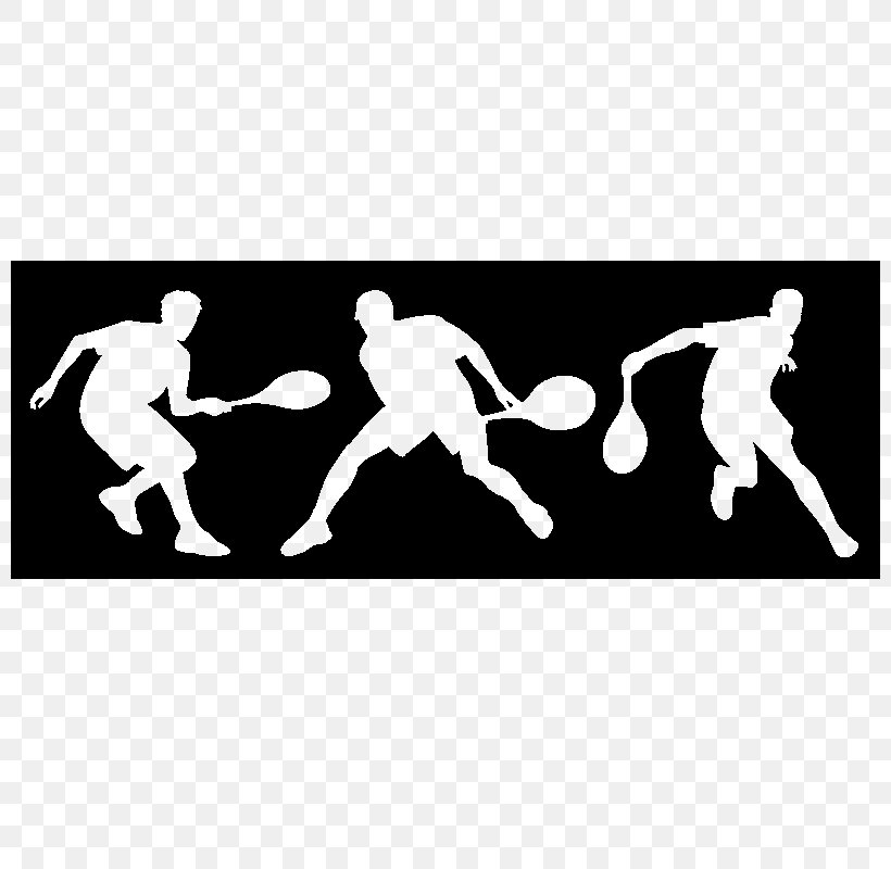 Logo Athlete Tennis Sport, PNG, 800x800px, Logo, Area, Athlete, Black, Black And White Download Free