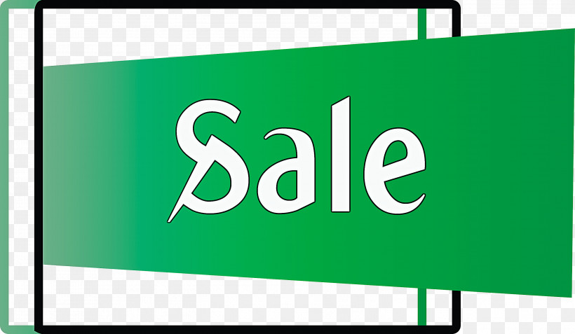 Sale Tag Sale Banner, PNG, 2999x1746px, Sale Tag, Banner, Green, Line, Logo Download Free