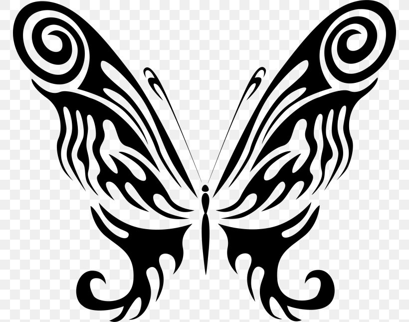 Monarch Butterfly Brush-footed Butterflies Clip Art, PNG, 768x645px, Monarch Butterfly, Animal, Arthropod, Black And White, Brush Footed Butterfly Download Free