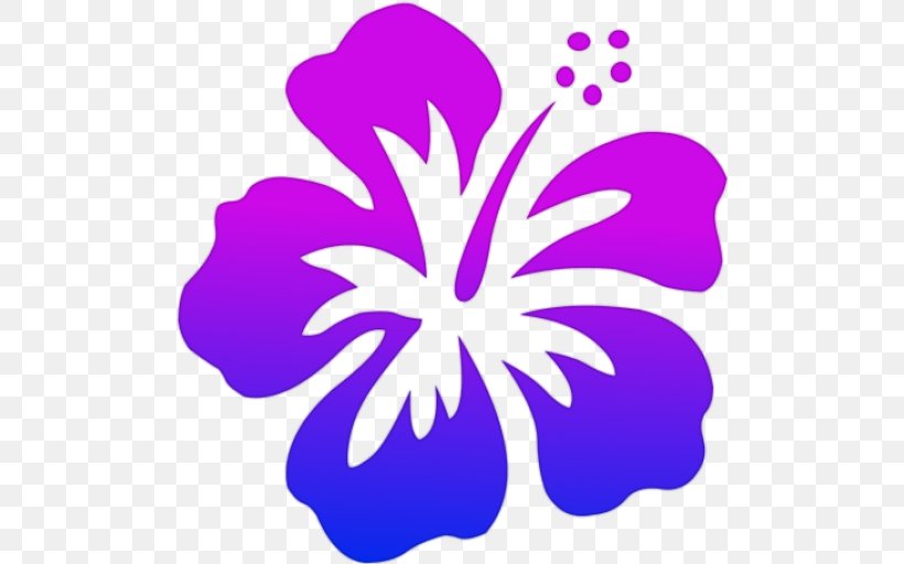 Rosemallows Hawaiian Hibiscus Flower Clip Art, PNG, 512x512px, Rosemallows, Artwork, Drawing, Flora, Flower Download Free
