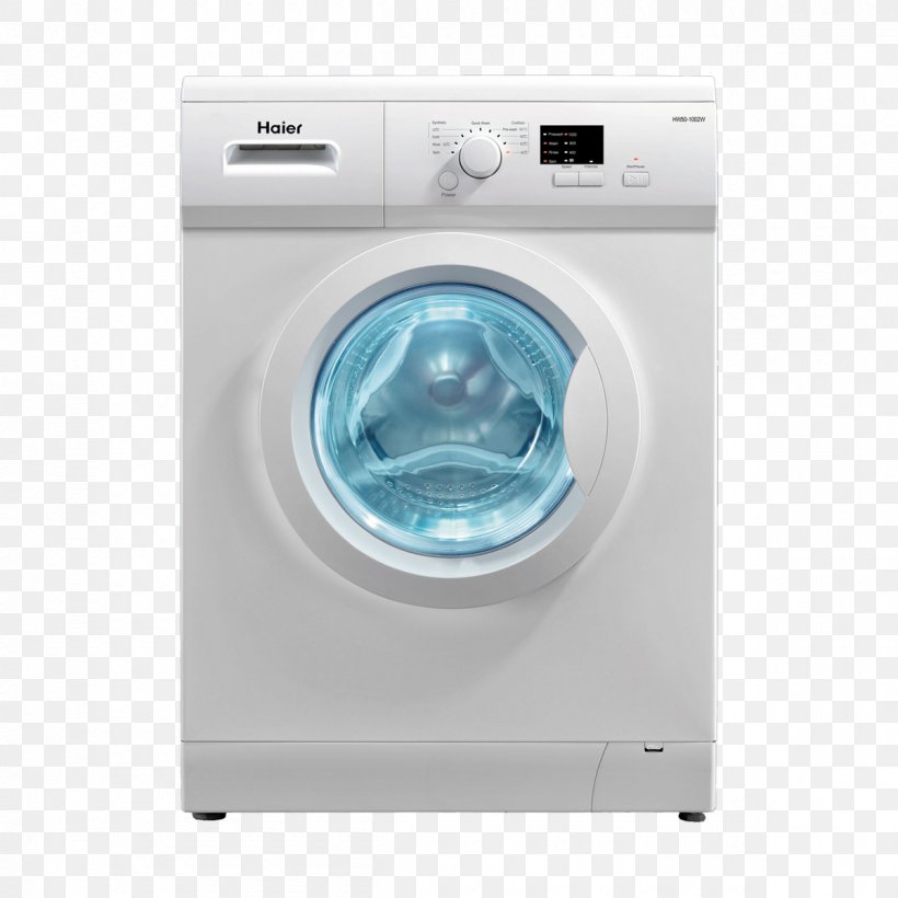 Washing Machines Haier Home Appliance Clothes Dryer, PNG, 1200x1200px, Washing Machines, Candy, Clothes Dryer, Combo Washer Dryer, Haier Download Free