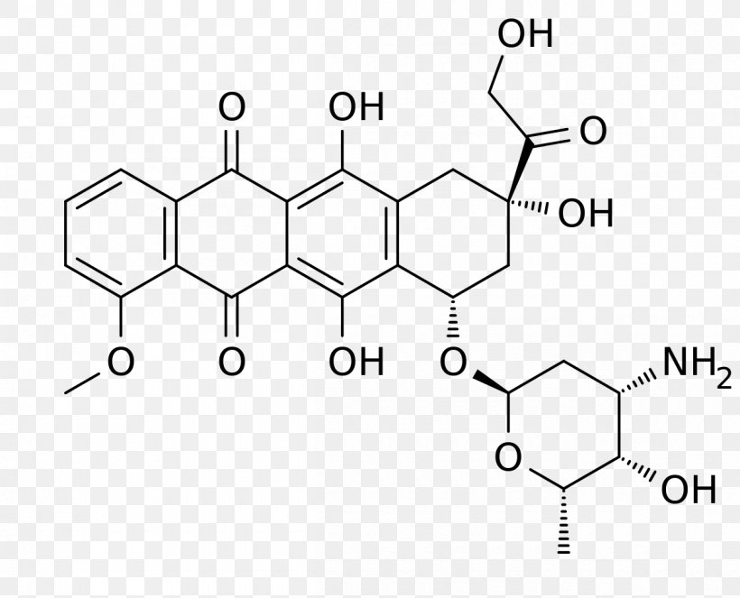 Doxorubicin Pharmaceutical Drug Daunorubicin Hydrochloride Cancer, PNG, 1200x971px, Doxorubicin, Acute Lymphoblastic Leukemia, Area, Aromatization, Auto Part Download Free