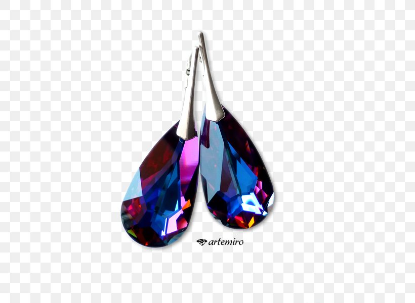 Earring Swarovski AG Silver Pearl Blue, PNG, 600x600px, Earring, Blue, Chemical Element, Color, Crystal Download Free