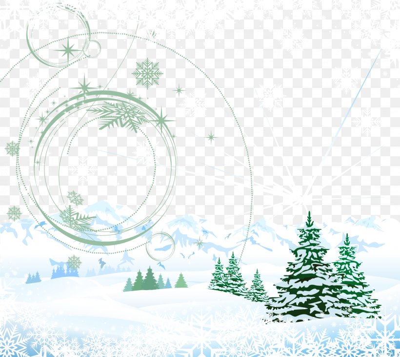 Forest Graphic Design Illustration, PNG, 1632x1456px, Forest, Arctic, Border, Branch, Christmas Download Free