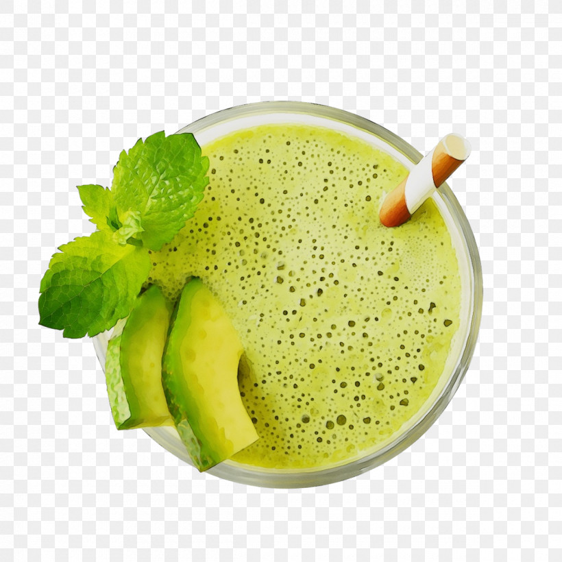 Kiwifruit Smoothie Food Aojiru Vegetable Juice, PNG, 1200x1200px, Watercolor, Aojiru, Drink, Food, Health Shake Download Free