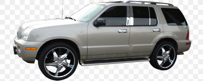 2004 Mercury Mountaineer 2002 Mercury Mountaineer Car Tire, PNG, 900x360px, Mercury, Auto Part, Automotive Carrying Rack, Automotive Exterior, Automotive Tire Download Free