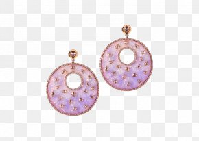 Jewellery - Amethyst Earring Body Jewellery PNG