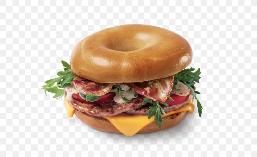 Breakfast Sandwich Bagel Hamburger Cheeseburger, PNG, 600x500px, Breakfast Sandwich, American Food, Bagel, Breakfast, Buffalo Burger Download Free