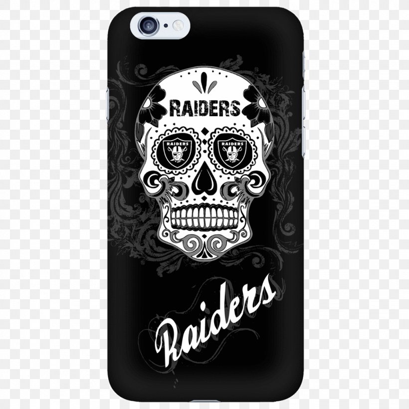 Oakland Raiders Calavera Skull Mobile Phone Accessories, PNG, 1024x1024px, Oakland Raiders, American Football, Bone, Calavera, Day Of The Dead Download Free