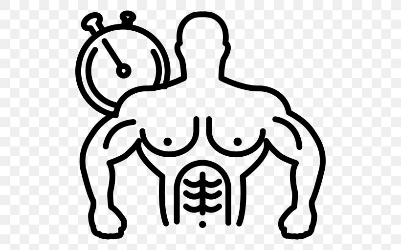 Fitness Cartoon, PNG, 512x512px, Bodybuilding, Blackandwhite, Coloring Book, Drawing, Fitness Centre Download Free