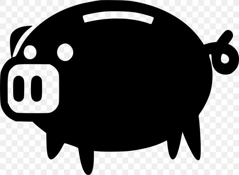 Piggy Bank Money Finance Clip Art, PNG, 980x716px, Piggy Bank, Artwork, Bank, Black And White, Coin Download Free