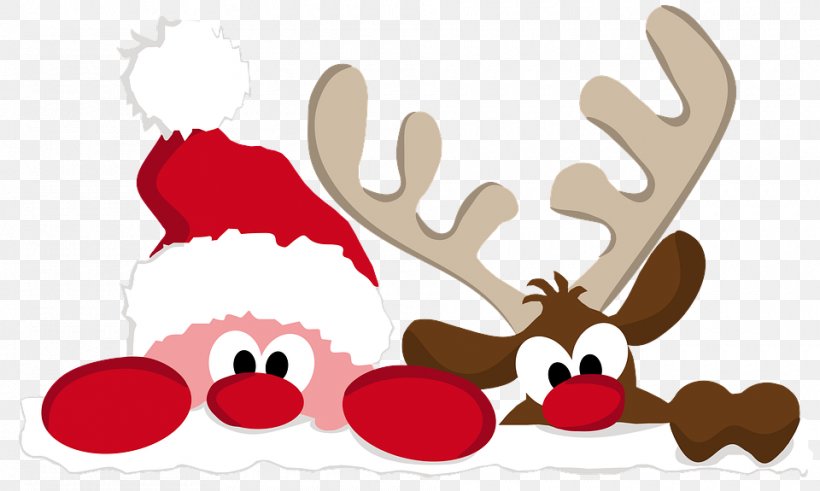 Reindeer, PNG, 960x575px, Deer, Antler, Cartoon, Fawn, Nose Download Free