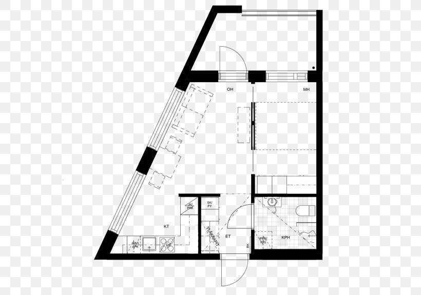 Dwelling Architecture Building Floor Plan, PNG, 575x575px, Dwelling, Architecture, Area, Balcony, Black And White Download Free