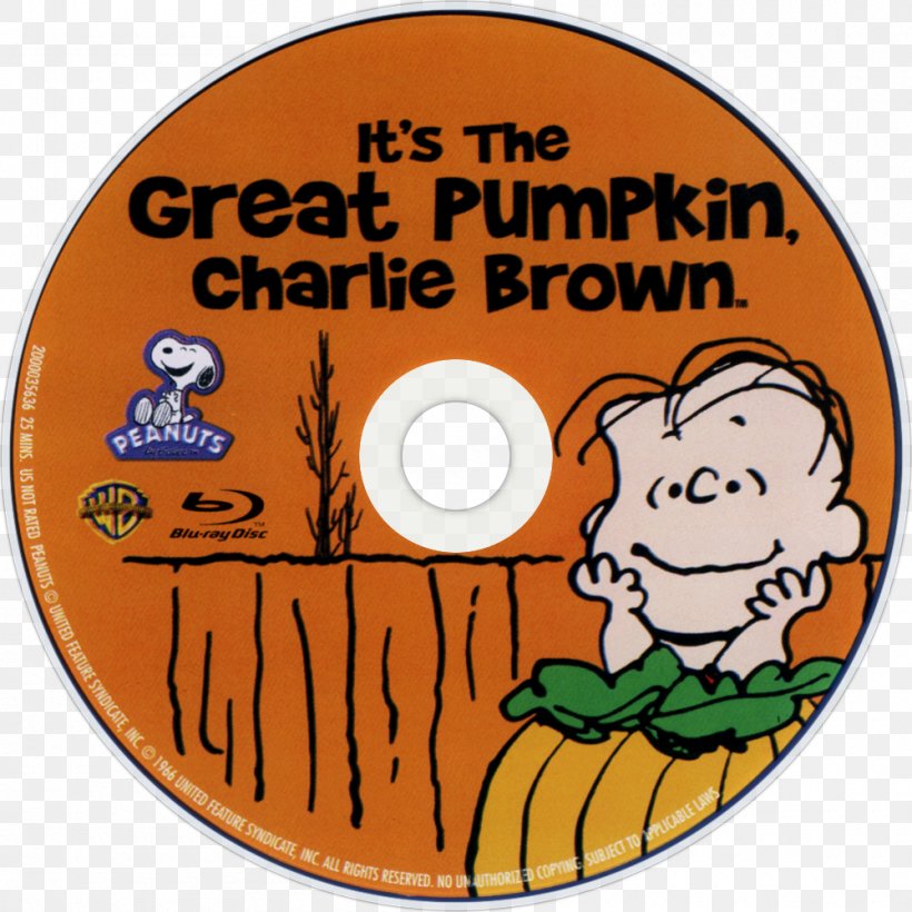 Great Pumpkin Peanuts Blu-ray Disc DVD United States, PNG, 1000x1000px, Great Pumpkin, Area, Area M Airsoft Koblenz, Bluray Disc, Cartoon Download Free