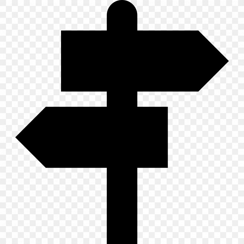Arrow, PNG, 2000x2000px, Map, Black And White, Cross, Religious Item, Symbol Download Free