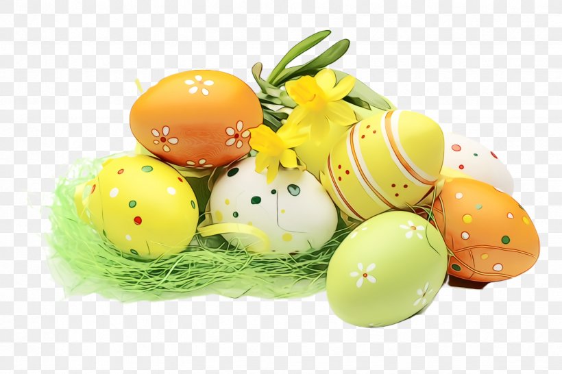 Easter Egg, PNG, 2448x1632px, Watercolor, Comfort Food, Cuisine, Easter, Easter Egg Download Free