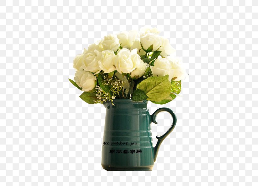 Garden Roses Flowerpot Flower Bouquet, PNG, 520x592px, Garden Roses, Artificial Flower, Centrepiece, Cut Flowers, Drinkware Download Free