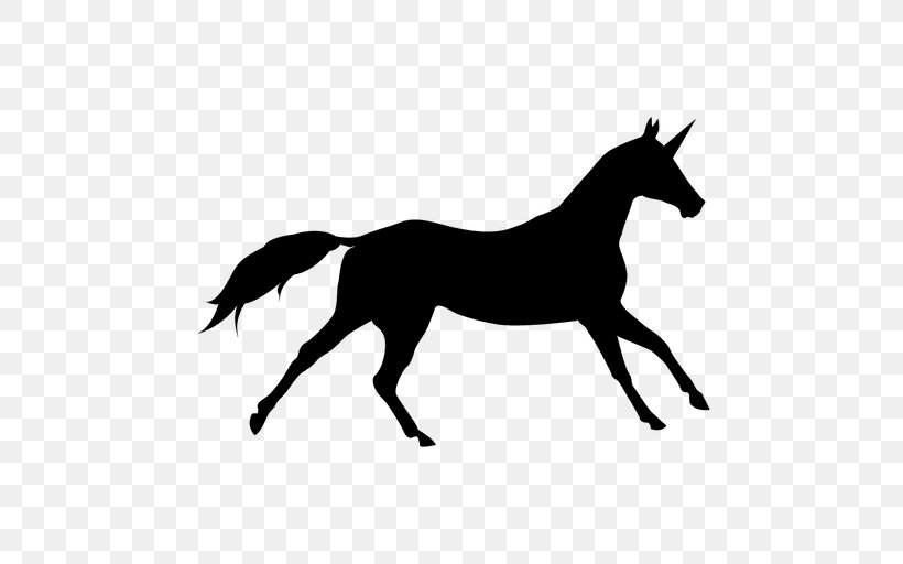 Horse Silhouette Clip Art, PNG, 512x512px, Horse, Black And White, Collection, Colt, Drawing Download Free