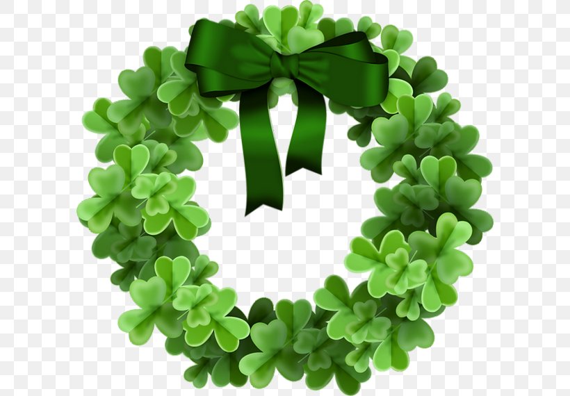 Saint Patrick's Day Leaf Floral Design Petal, PNG, 600x570px, Leaf, Autumn Leaf Color, Clover, Floral Design, Flower Download Free