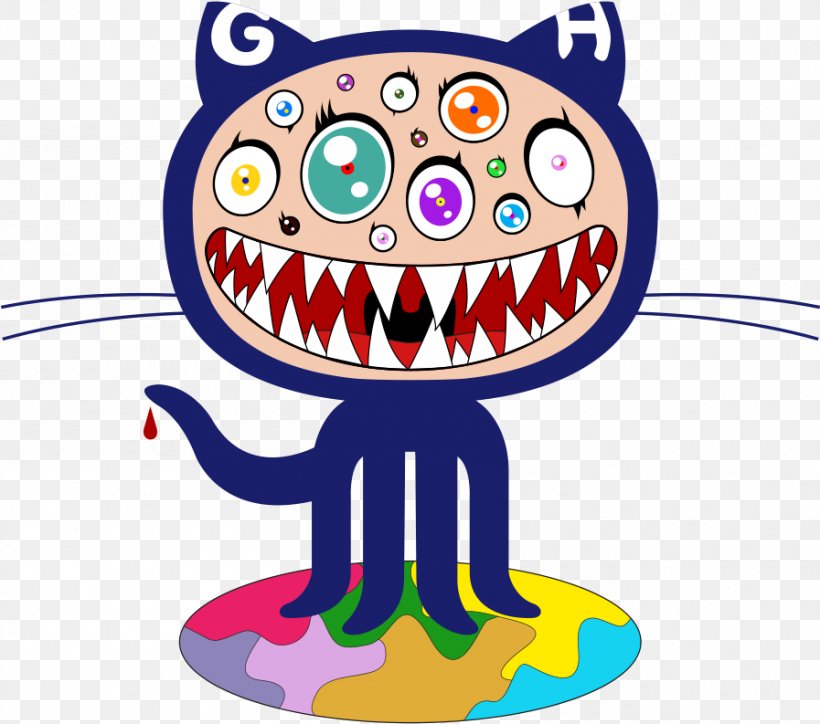 Tooth Cartoon, PNG, 897x793px, Github, Cartoon, Cat, Computer Software, Fork Download Free