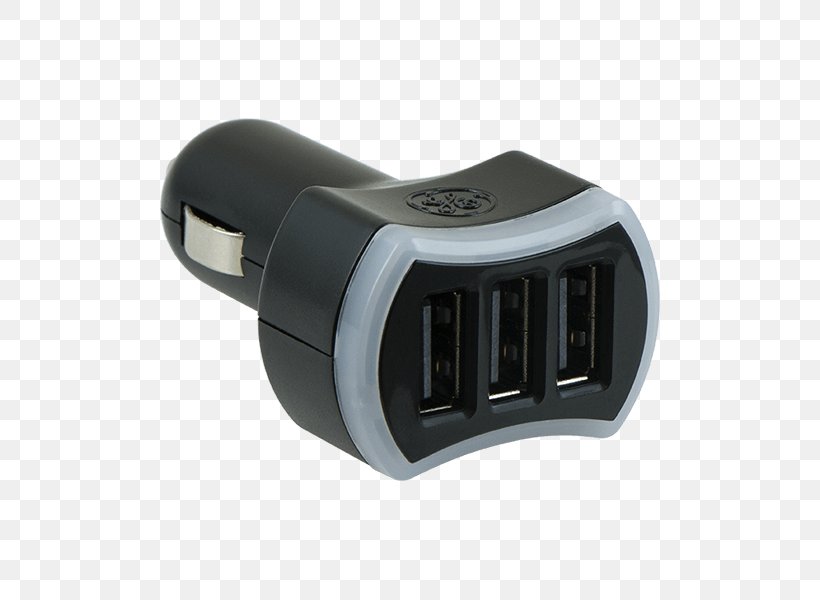 AC Adapter Battery Charger Car USB, PNG, 600x600px, Adapter, Ac Adapter, Ampere, Battery Charger, Cable Download Free