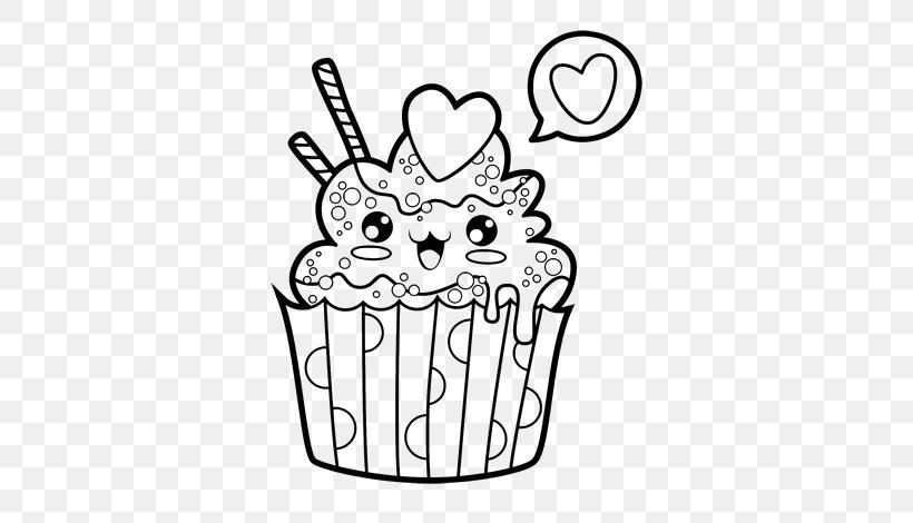 Cupcake Muffin Drawing Ice Cream, PNG, 600x470px, Watercolor, Cartoon, Flower, Frame, Heart Download Free