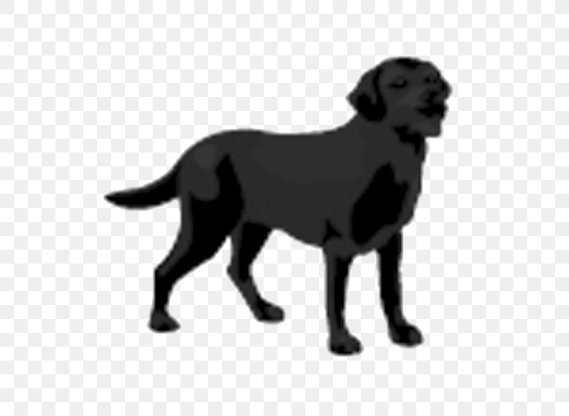 Labrador Retriever Flat-Coated Retriever Puppy Service Dog, PNG, 600x600px, Labrador Retriever, Animal, Black Dog, Canidae, Carnivoran Download Free