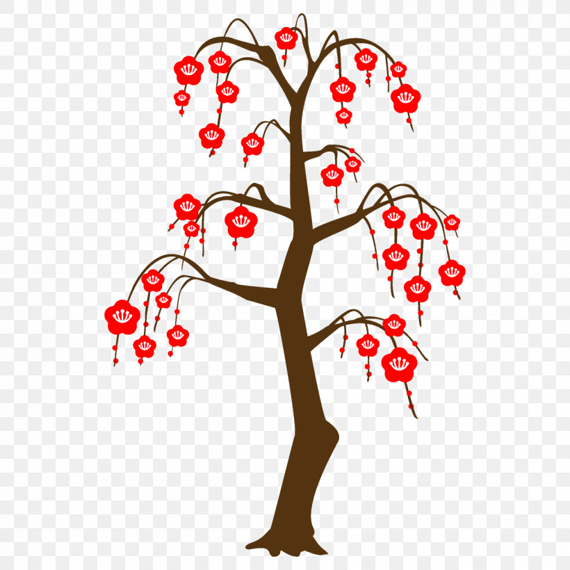 Plum Tree Plum Winter Flower, PNG, 1200x1200px, Plum Tree, Branch, Leaf, Plant, Plum Download Free