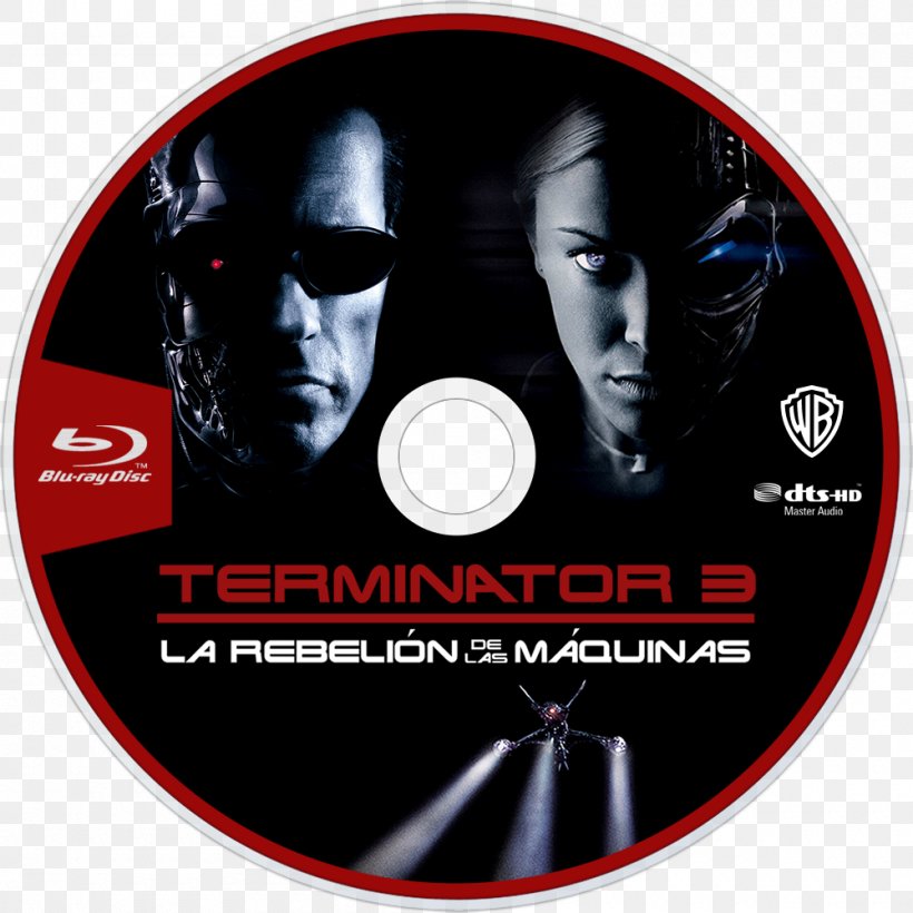 Terminator 3: Rise Of The Machines Skynet John Connor T-X, PNG, 1000x1000px, Terminator, Action Film, Arnold Schwarzenegger, Brand, Compact Disc Download Free