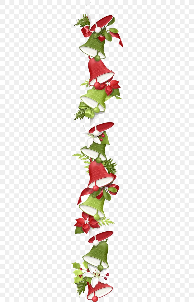 Christmas Card Jingle Bell Clip Art, PNG, 220x1280px, Christmas, Aquifoliaceae, Bell, Border, Branch Download Free