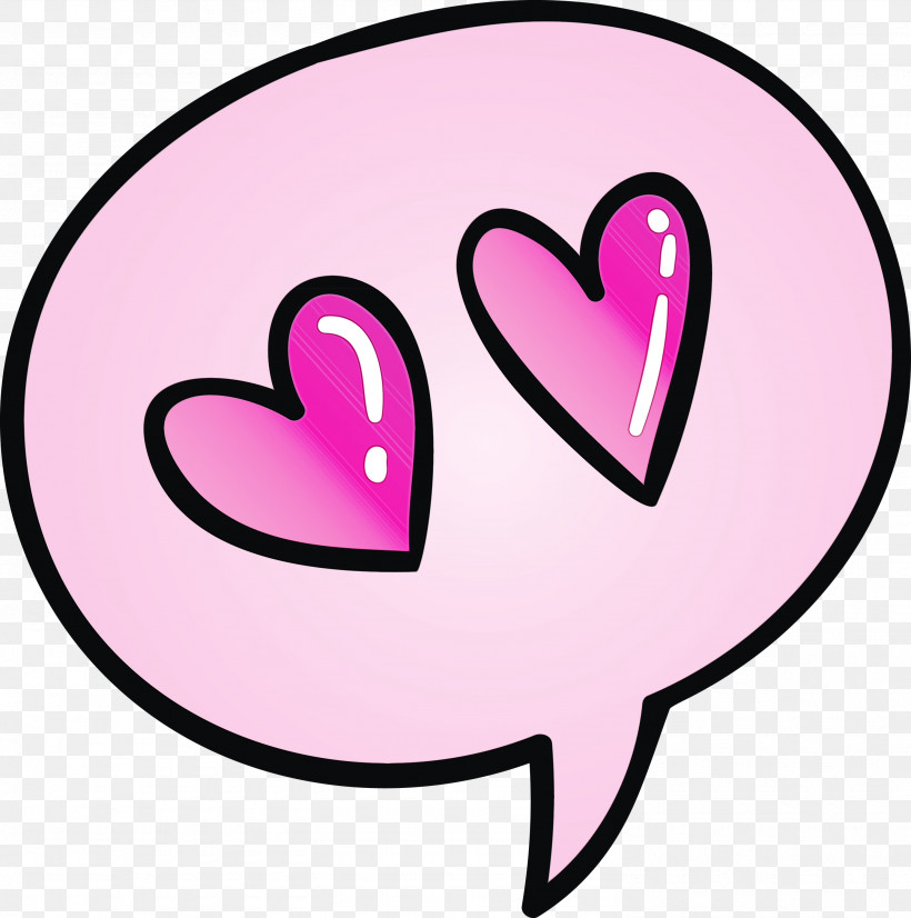 Heart Pink Line Art Love Magenta, PNG, 2975x3000px, Valentines Day, Heart, Line Art, Love, Magenta Download Free