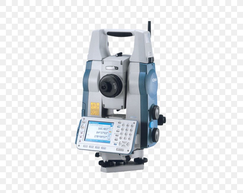 Total Station Sokkia Robotics Surveyor, PNG, 650x650px, Total Station, Automation, Geomatics, Hardware, Laser Rangefinder Download Free