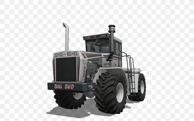 Farming Simulator 17 Tractor Big Bud 747 Downloadable Content, PNG, 512x512px, Farming Simulator 17, Agricultural Machinery, Automotive Exterior, Automotive Tire, Automotive Wheel System Download Free
