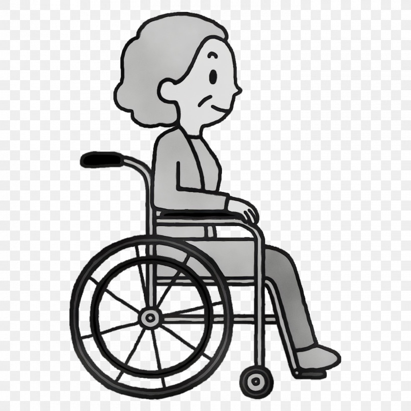 Wheelchair Chair Male Line Behavior, PNG, 1400x1400px, Older, Aged, Beautym, Behavior, Chair Download Free
