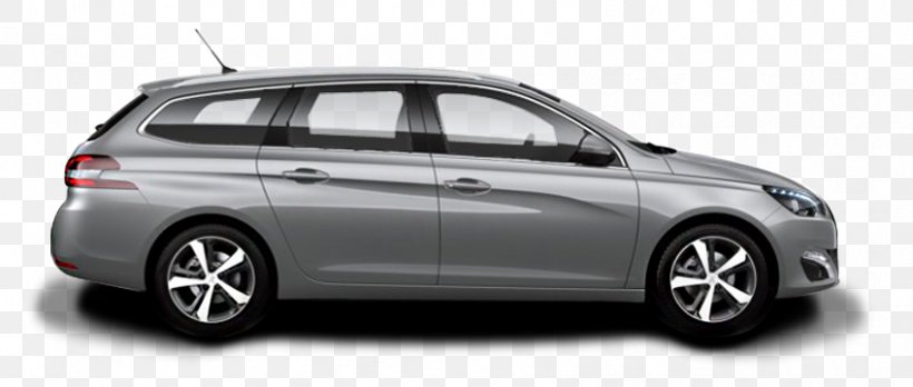 Compact Car Minivan Peugeot Mid-size Car, PNG, 848x360px, Compact Car, Automotive Design, Automotive Exterior, Bumper, Car Download Free