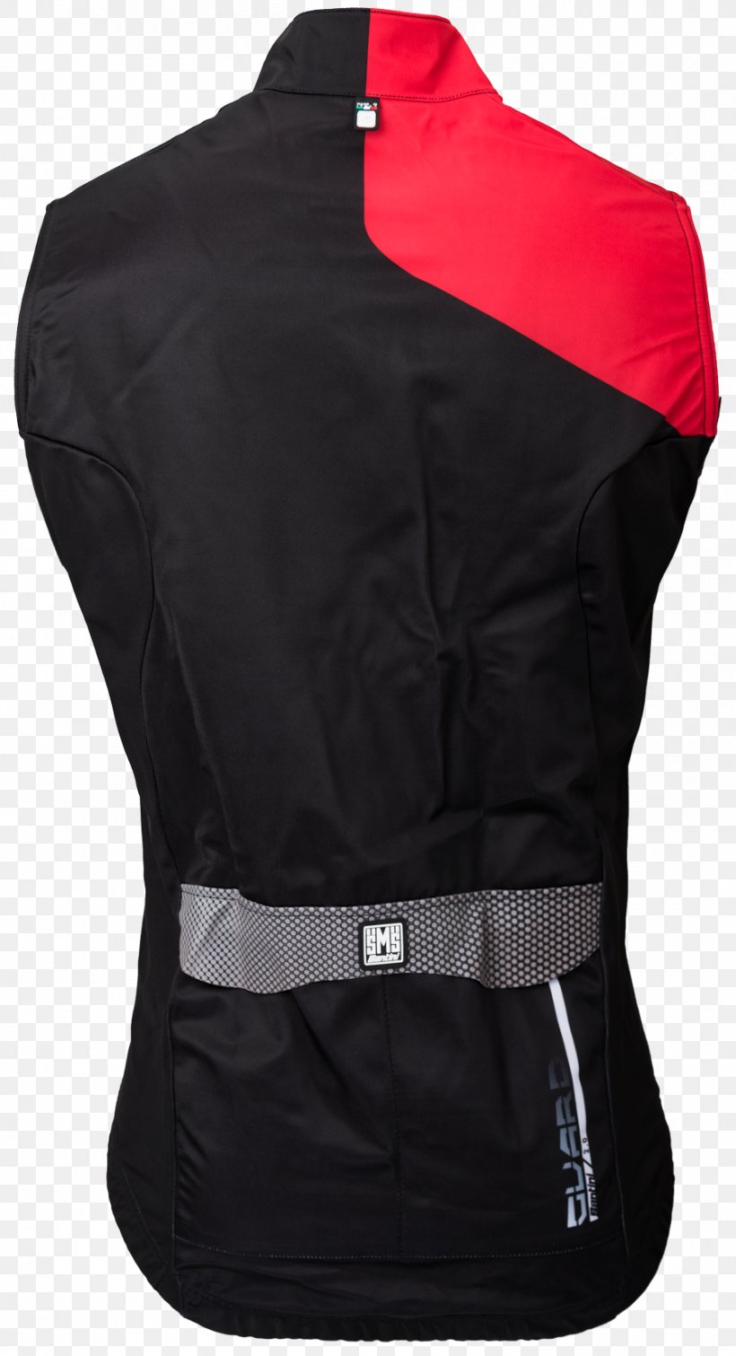 Gilets Jacket Sleeve, PNG, 900x1659px, Gilets, Black, Jacket, Jersey, Outerwear Download Free
