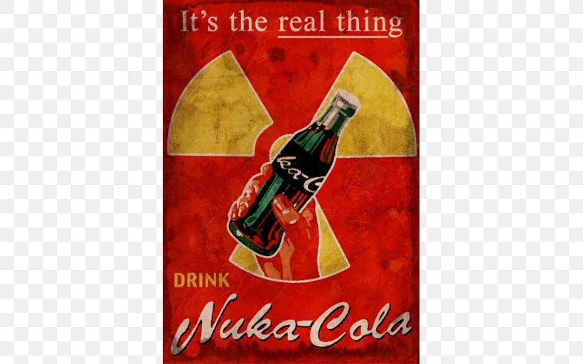 Fallout 4: Nuka-World Coca-Cola Fallout: New Vegas Fallout 3 Fallout: Brotherhood Of Steel, PNG, 512x512px, Fallout 4 Nukaworld, Advertising, Carbonated Soft Drinks, Coca, Cocacola Download Free