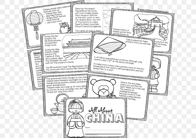 Paper Book China Child Pre-school, PNG, 640x580px, Paper, Area, Black And White, Book, Child Download Free
