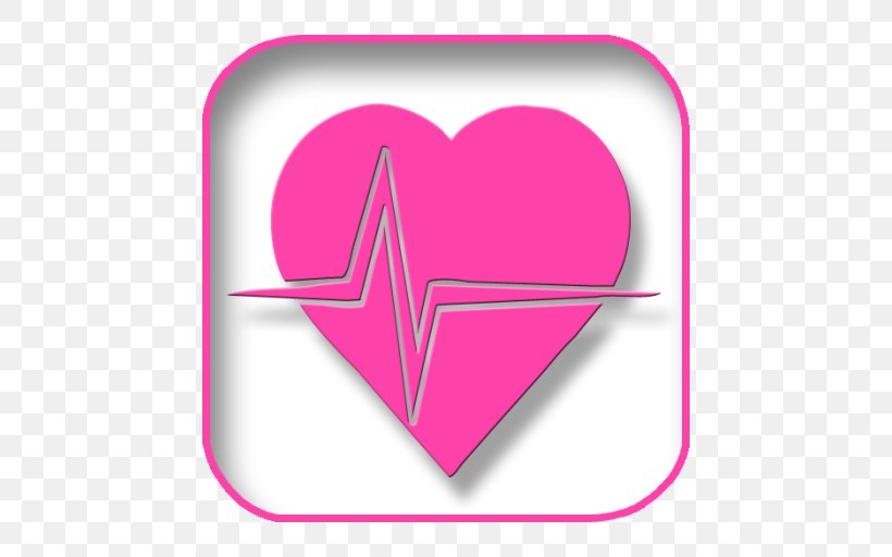 Pink M Line Pulse Clip Art, PNG, 512x512px, Watercolor, Cartoon, Flower, Frame, Heart Download Free