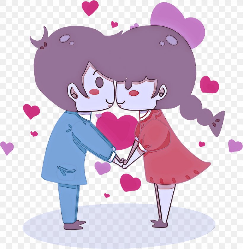 Valentine's Day, PNG, 1906x1953px, Cartoon, Animation, Heart, Love, Valentines Day Download Free