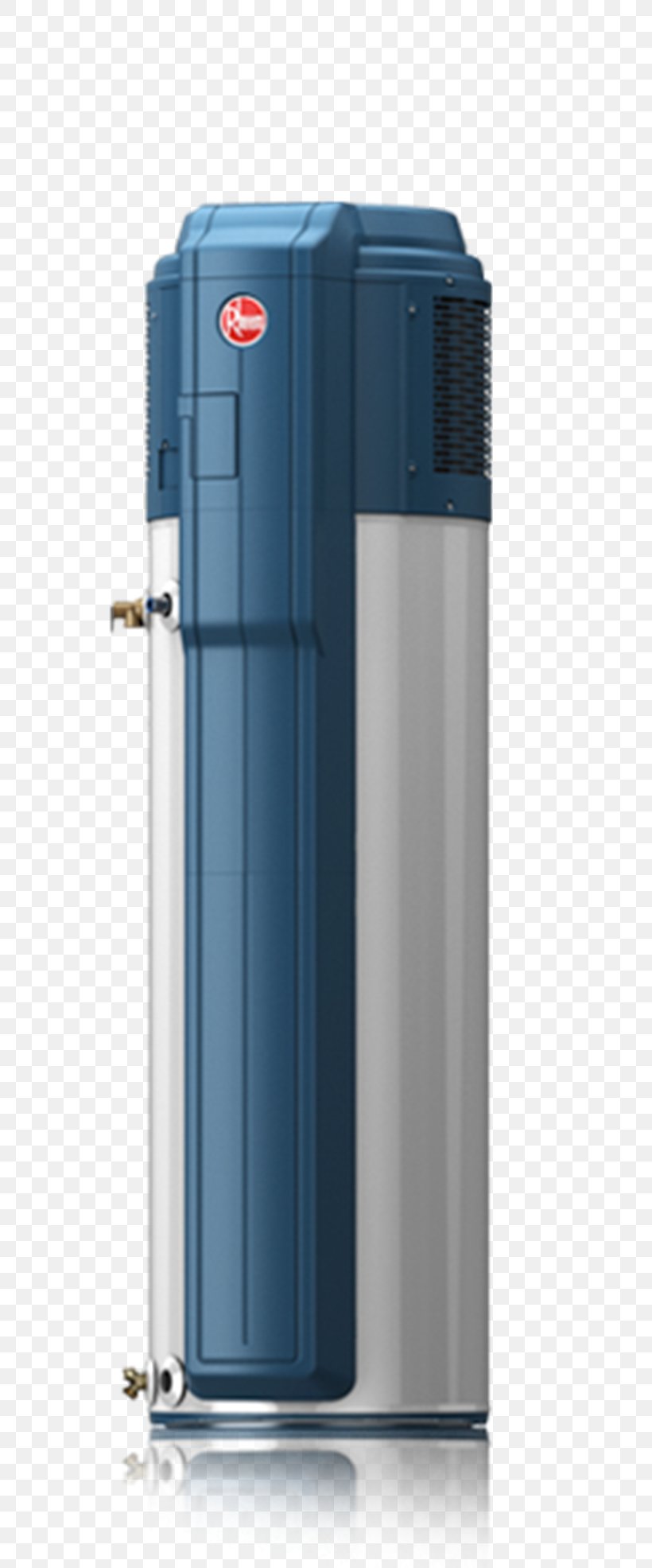 Water Heating Heat Pump Electric Heating, PNG, 640x1971px, Water Heating, Air Source Heat Pumps, Cylinder, Electric Heating, Electricity Download Free