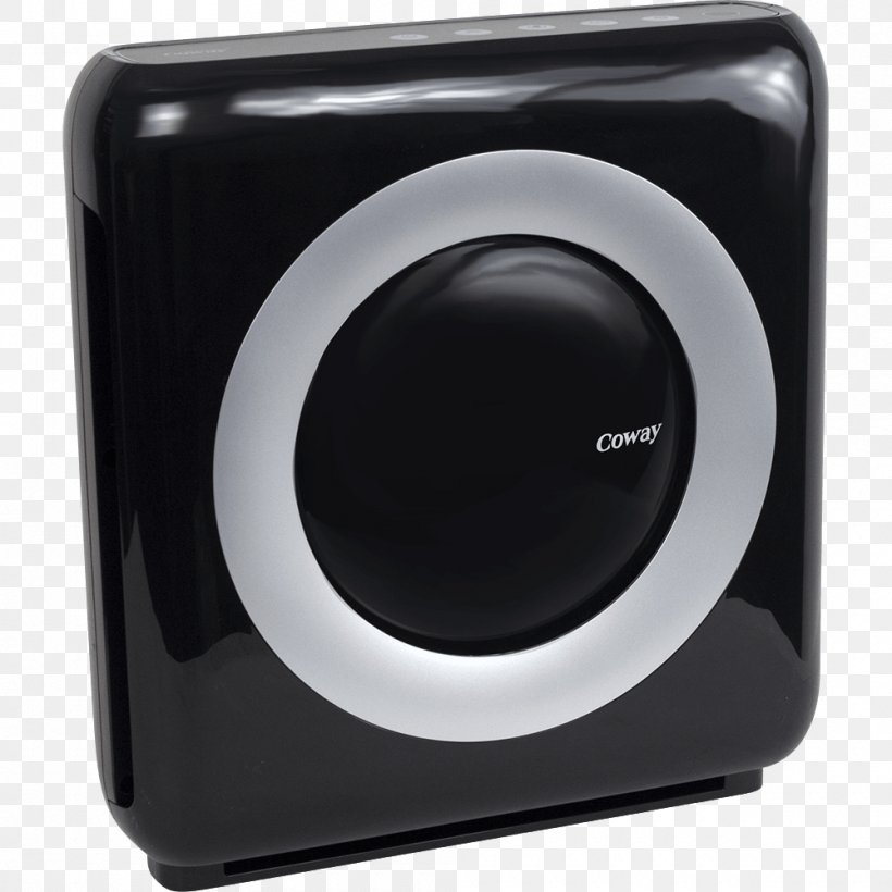 Air Filter Coway AP-1512HH Air Purifiers Subwoofer Computer Speakers, PNG, 1000x1000px, Air Filter, Air Purifiers, Audio, Audio Equipment, Compact Download Free