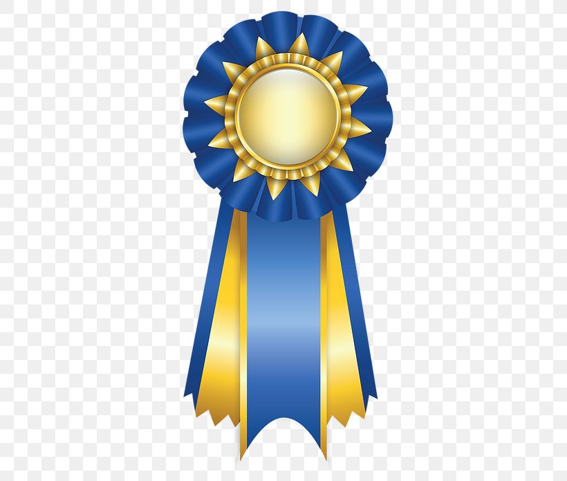 Blue Ribbon Rosette Medal Clip Art, PNG, 385x695px, Blue Ribbon, Award, Blog, Blue, Electric Blue Download Free