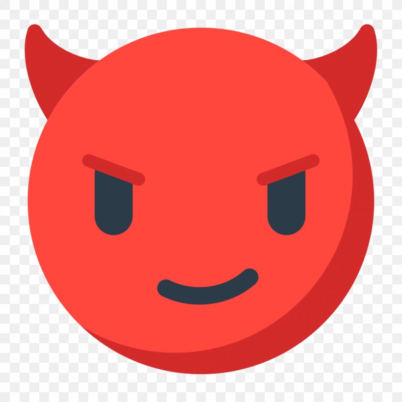 Emoji Smiley Emoticon Devil, PNG, 1024x1024px, Emoji, Cartoon, Devil, Emojipedia, Emoticon Download Free